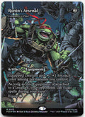 Ronin's Arsenal - Conqueror's Flail (Borderless) NM Foil M Teenage Mutant Ninja