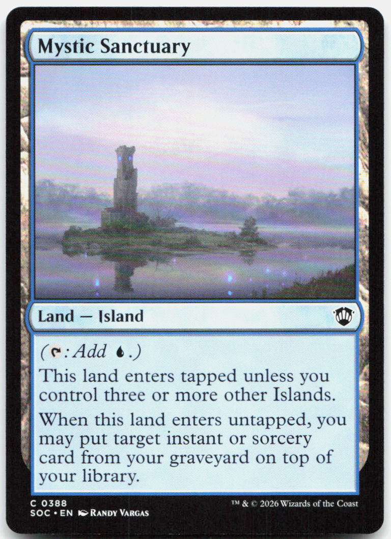 Mystic Sanctuary NM C Commander: Secrets of Strixhaven 388