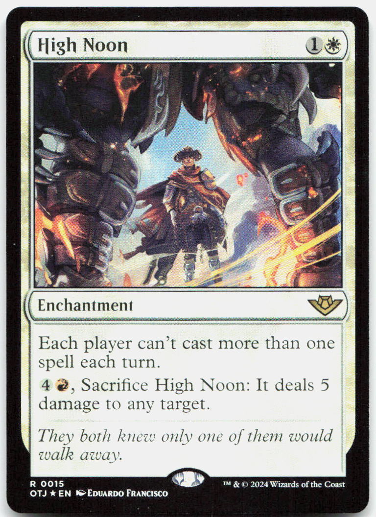High Noon NM Foil R Outlaws of Thunder Junction 15