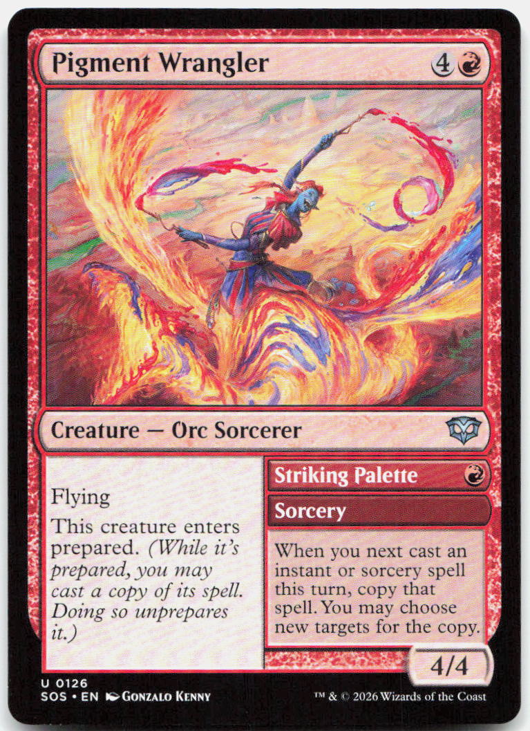 Pigment Wrangler NM U Secrets of Strixhaven 126