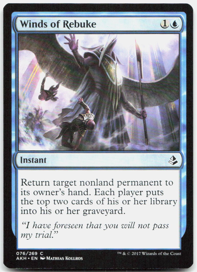 Winds of Rebuke NM C Amonkhet 76