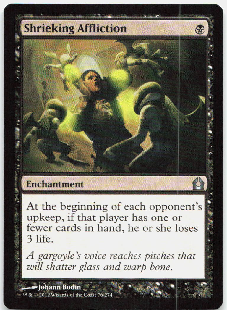 Shrieking Affliction NM U Return to Ravnica 76