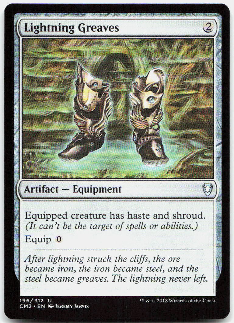 Lightning Greaves NM U Commander Anthology Volume II 196