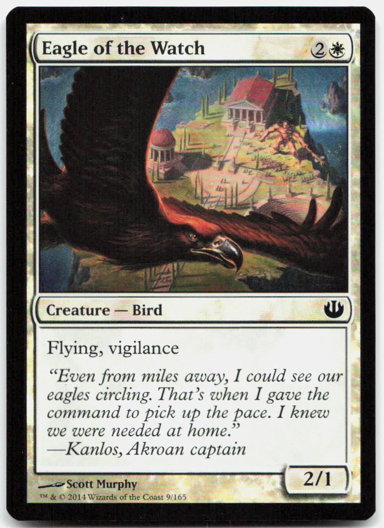 Eagle of the Watch NM Foil C Journey Into Nyx 9