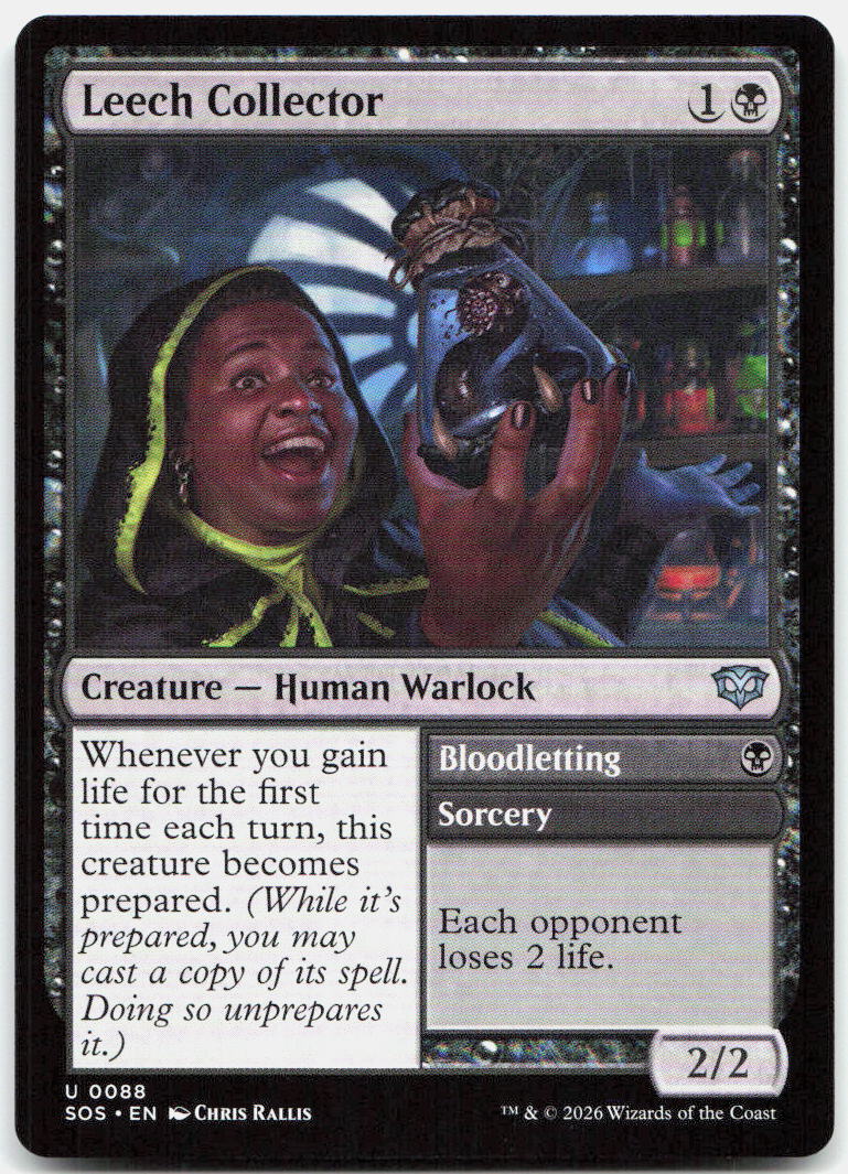 Leech Collector NM U Secrets of Strixhaven 88