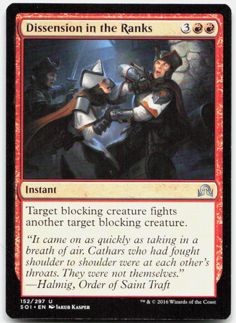 Dissension in the Ranks NM U Shadows over Innistrad 152