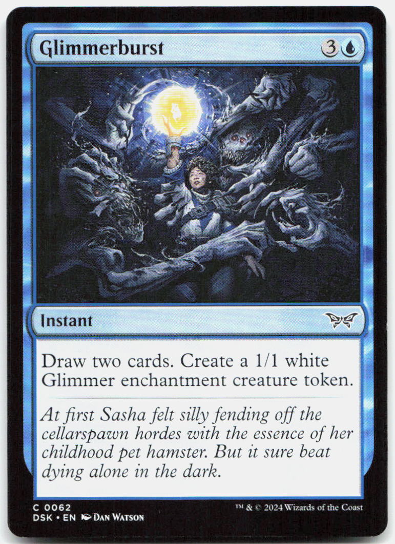 Glimmerburst NM C Duskmourn: House of Horror 62
