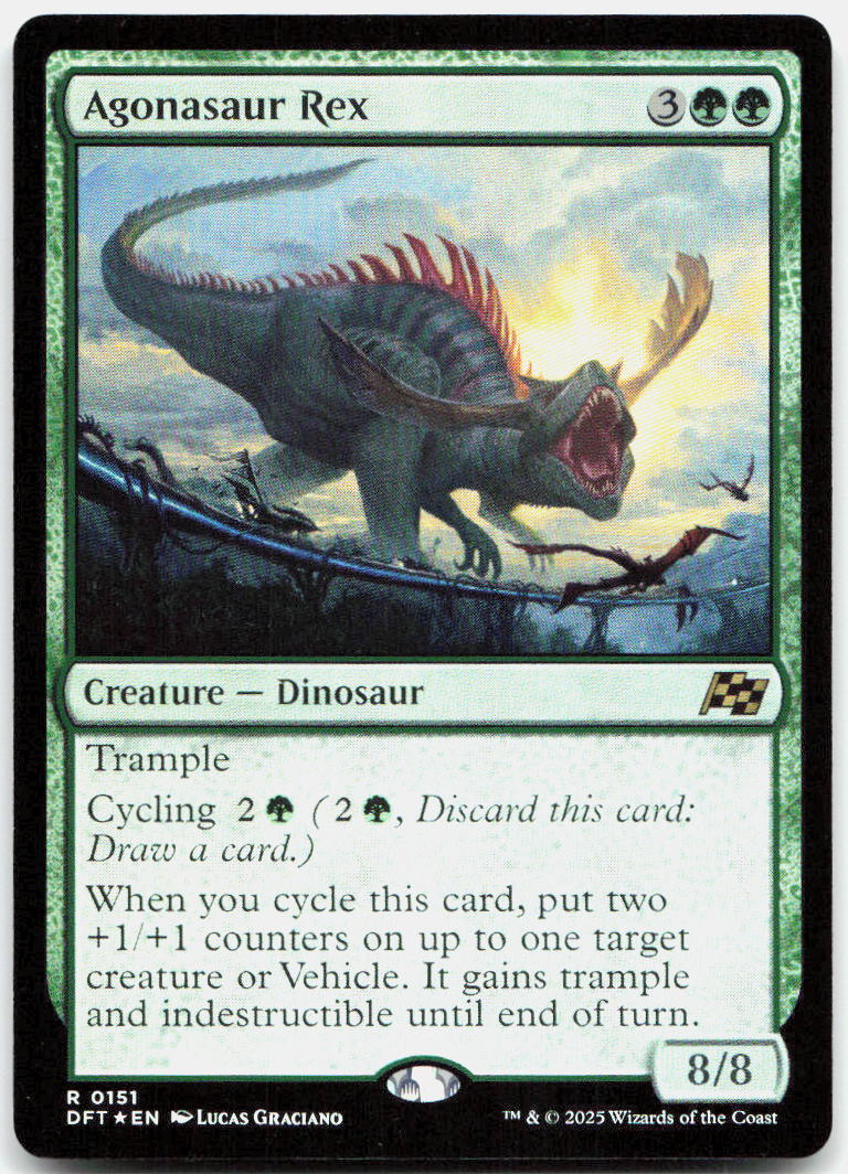 Agonasaur Rex NM Foil R Aetherdrift 151