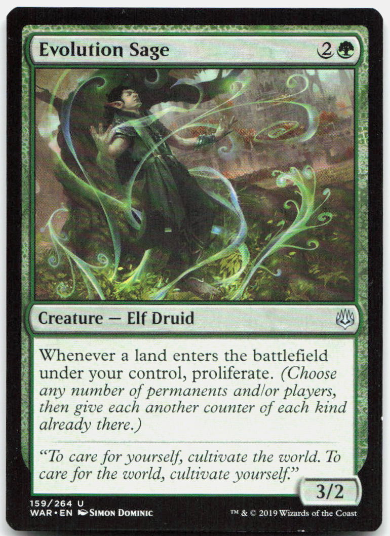 Evolution Sage NM U War of the Spark 159