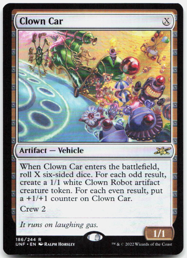 Clown Car NM R Unfinity 186