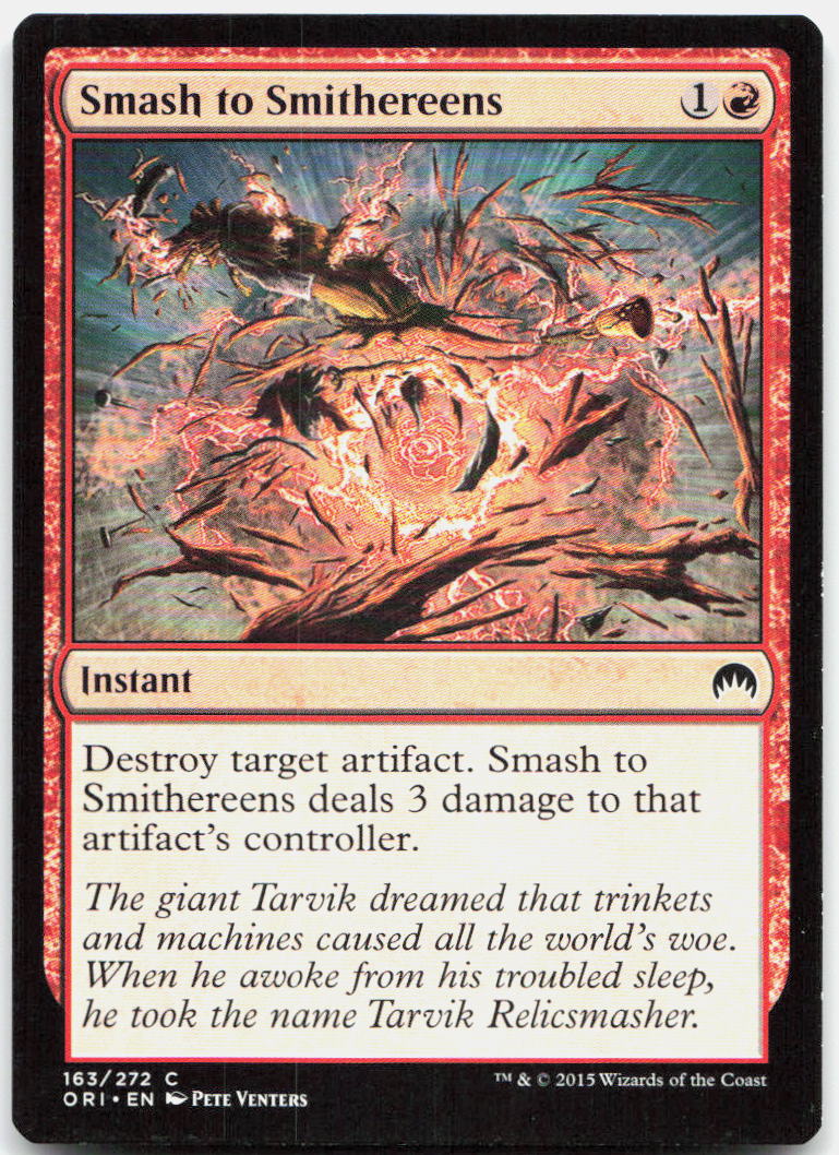 Smash to Smithereens NM C Magic Origins 163