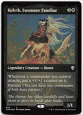 Keleth, Sunmane Familiar (Foil Etched) NM Foil U Commander Legends 550