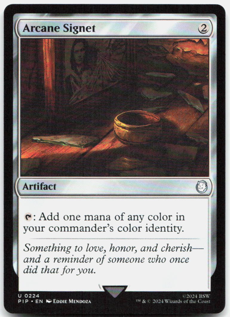 Arcane Signet NM U Universes Beyond: Fallout 224