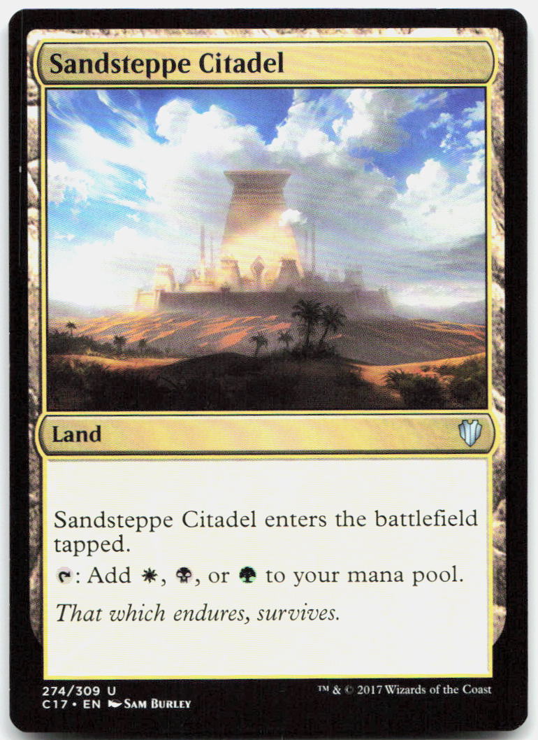 Sandsteppe Citadel NM U Commander 2017 274