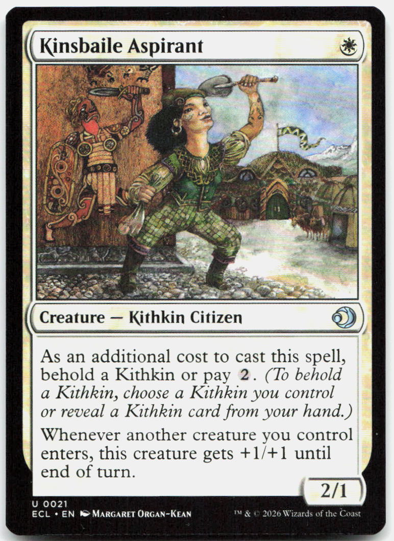 Kinsbaile Aspirant NM U Lorwyn Eclipsed 21