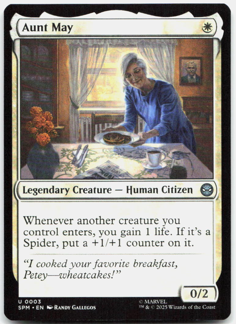 Aunt May NM U Marvel's Spider-Man 3