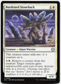 Burdened Stoneback NM U Lorwyn Eclipsed 8