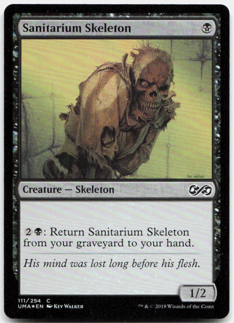Sanitarium Skeleton NM Foil C Ultimate Masters 111