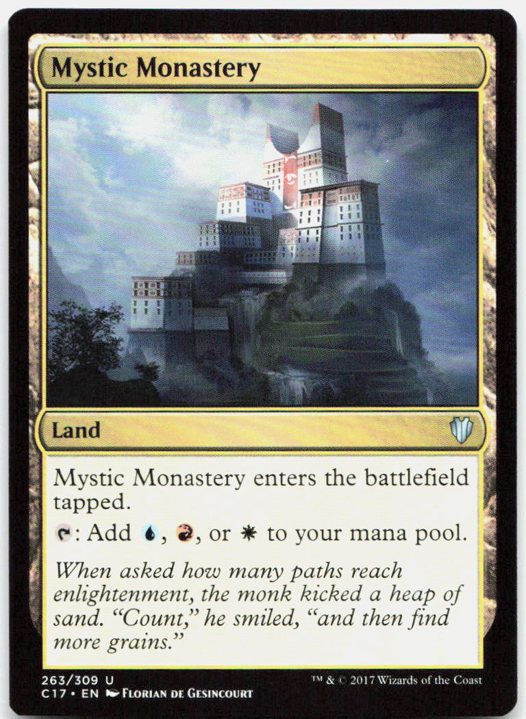 Mystic Monastery NM U Commander 2017 263