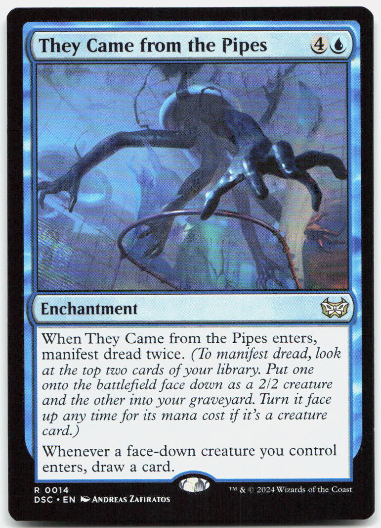 They Came from the Pipes NM R Commander: Duskmourn: House of Horror 14