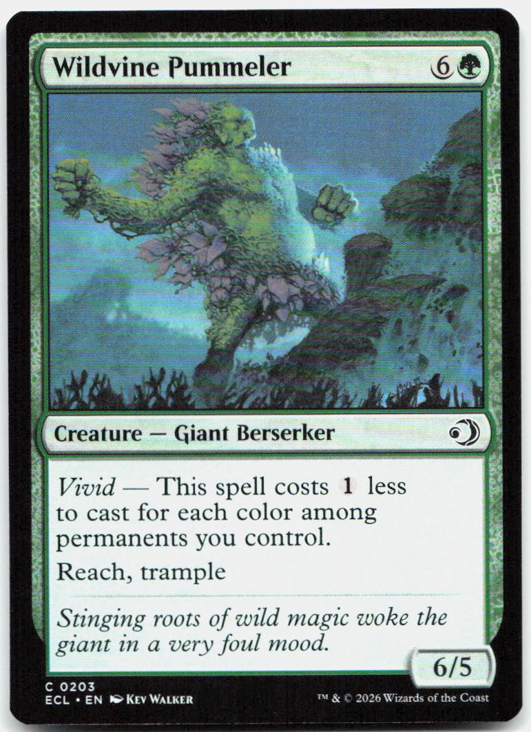 Wildvine Pummeler NM C Lorwyn Eclipsed 203