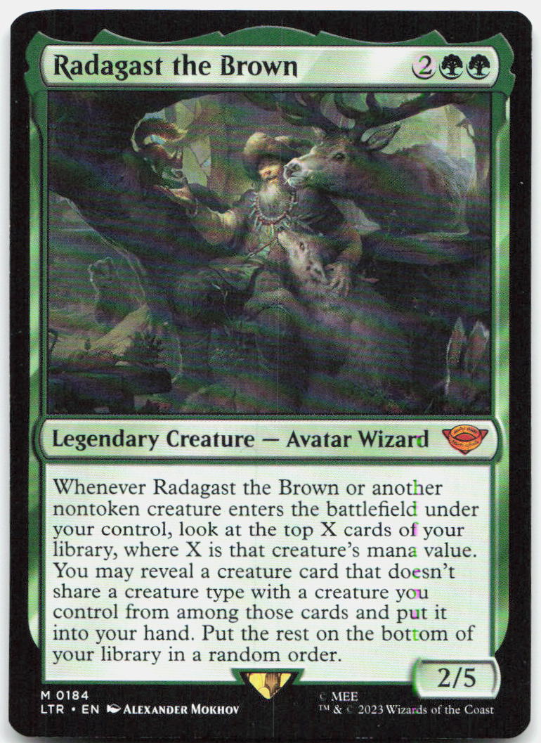 Radagast the Brown NM M The Lord of the Rings: Tales of Middle-earth 184