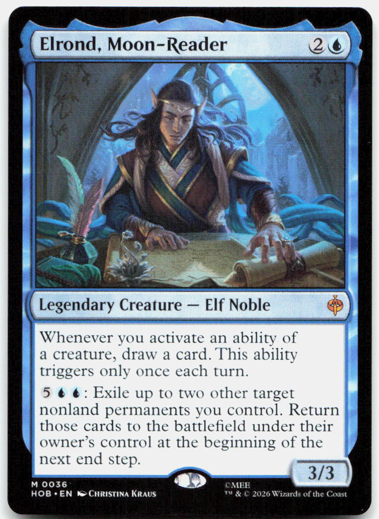 Elrond, Moon-Reader NM M The Hobbit 36