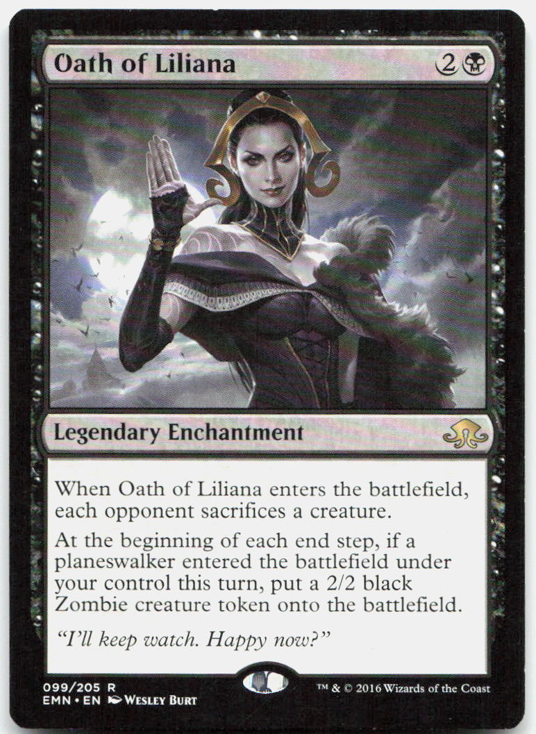 Oath of Liliana NM R Eldritch Moon 99