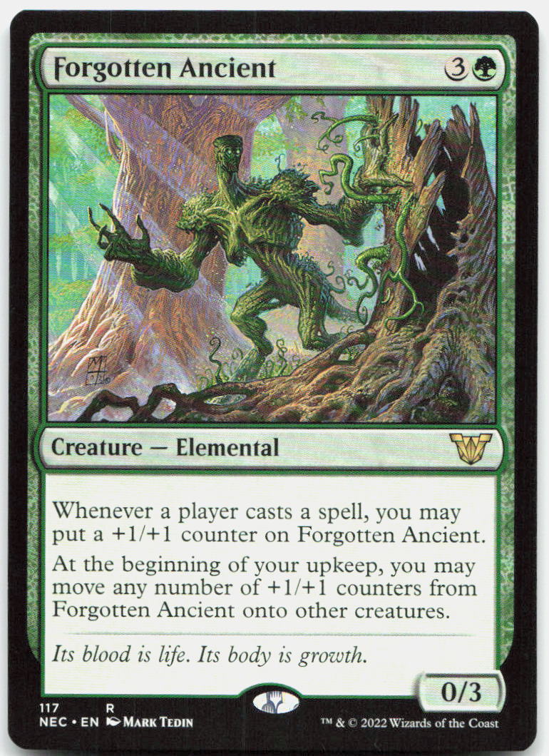 Forgotten Ancient NM R Commander: Kamigawa: Neon Dynasty 117