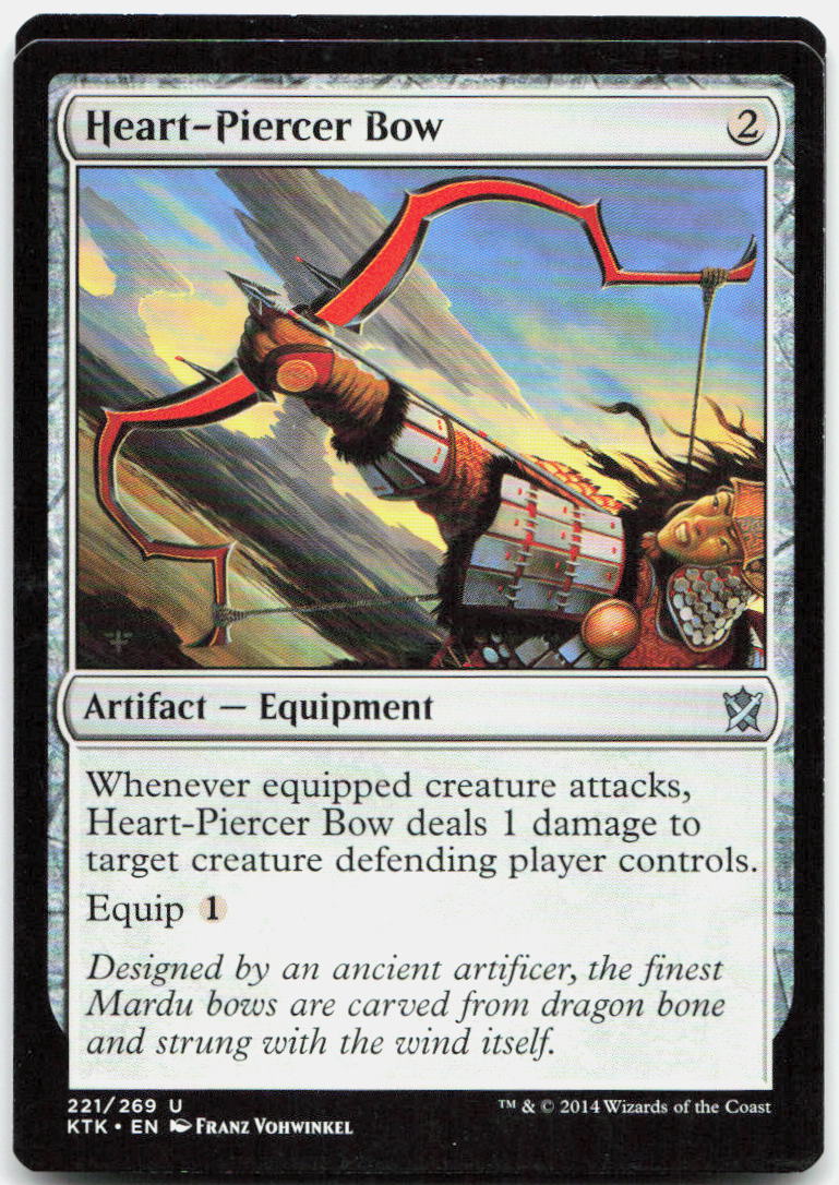 Heart-Piercer Bow NM U Khans of Tarkir 221