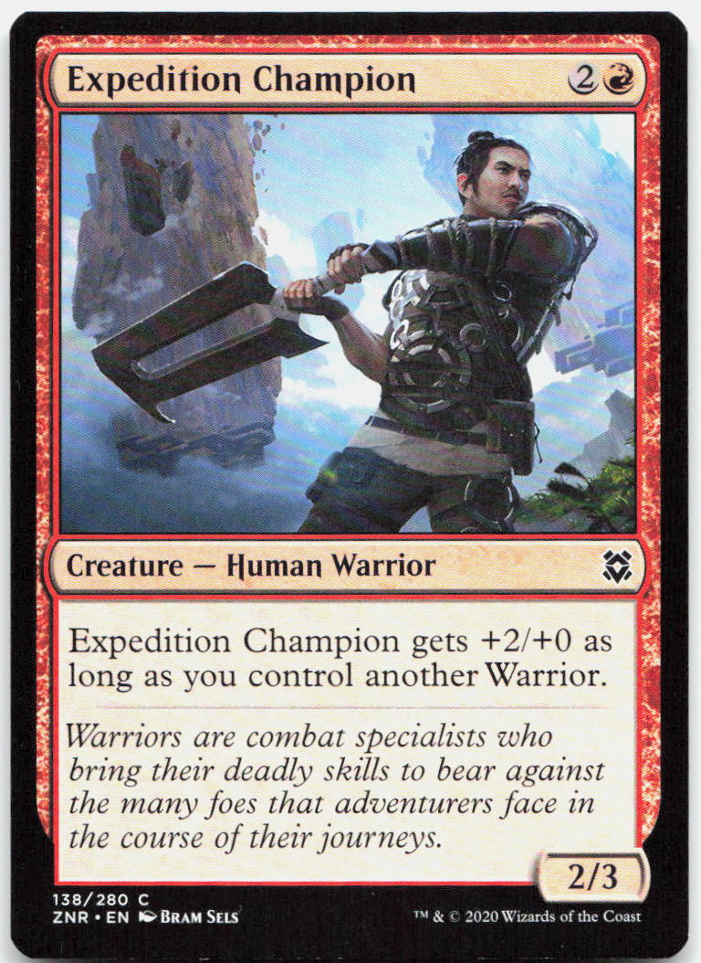 Expedition Champion NM C Zendikar Rising 138