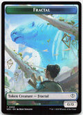 Fractal (0005) // Pest (0009) Double-Sided Token NM T Secrets of Strixhaven 5 //