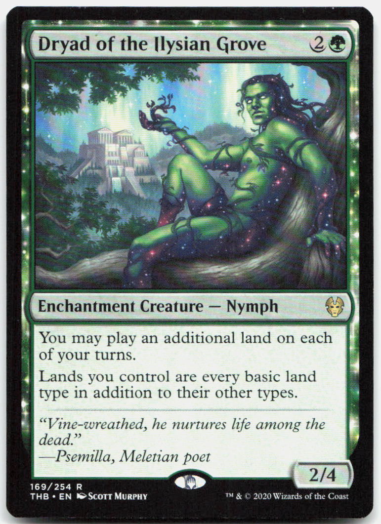Dryad of the Ilysian Grove NM R Theros Beyond Death 169