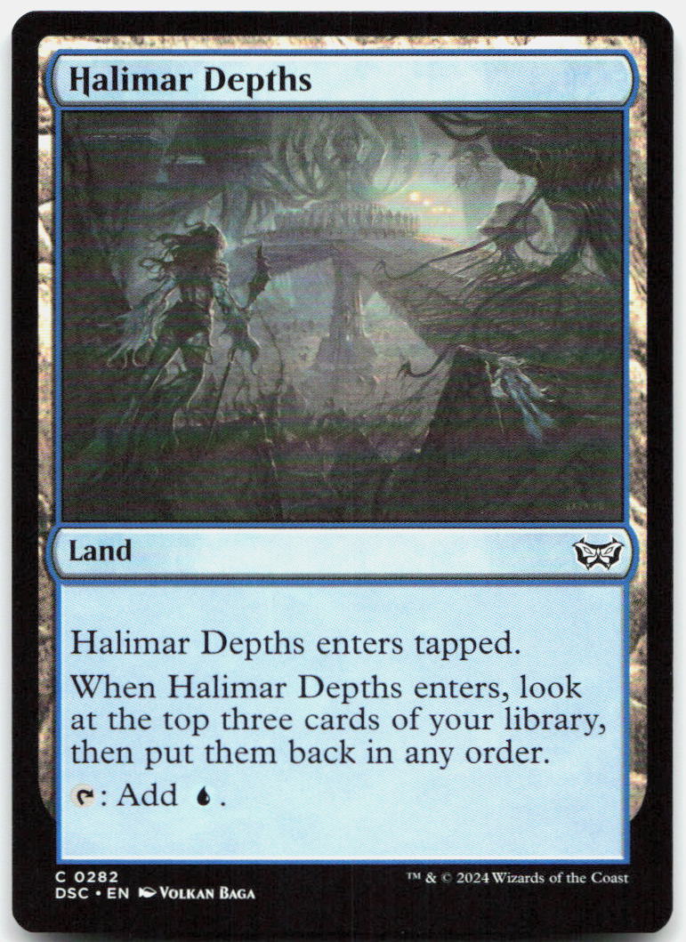 Halimar Depths NM C Commander: Duskmourn: House of Horror 282
