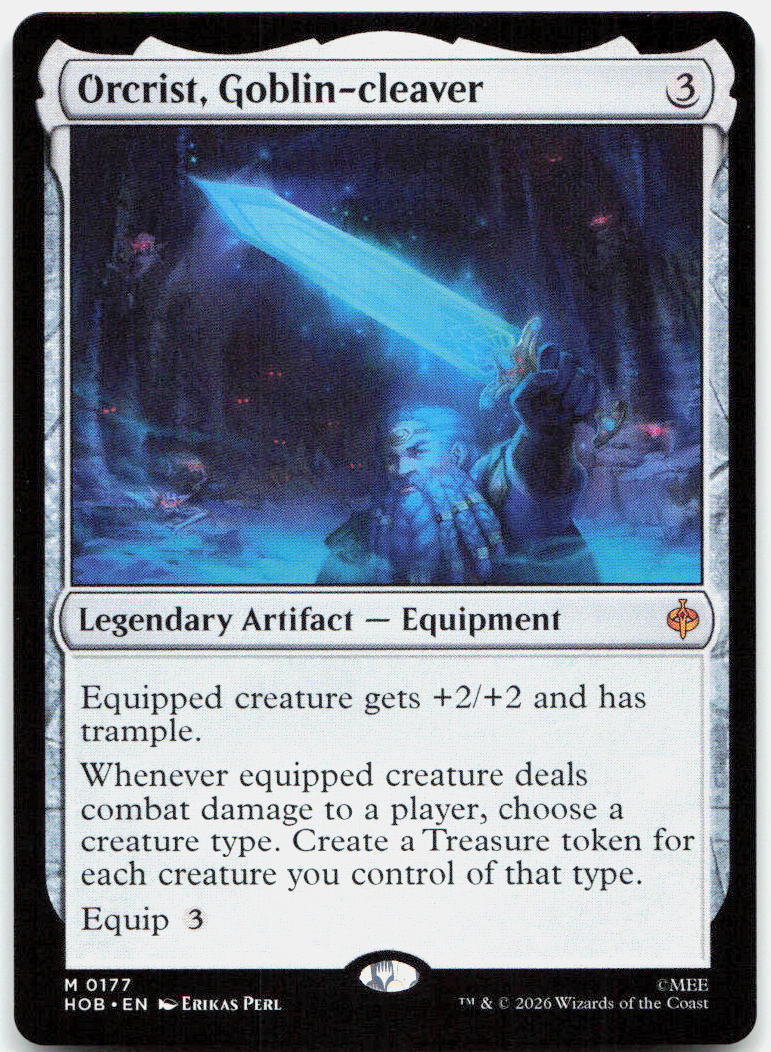 Orcrist, Goblin-cleaver NM M The Hobbit 177