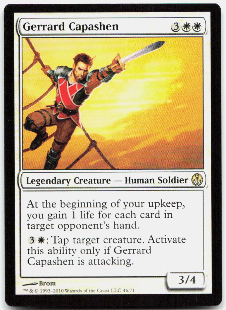 Gerrard Capashen NM R Duel Decks: Phyrexia vs. the Coalition 46