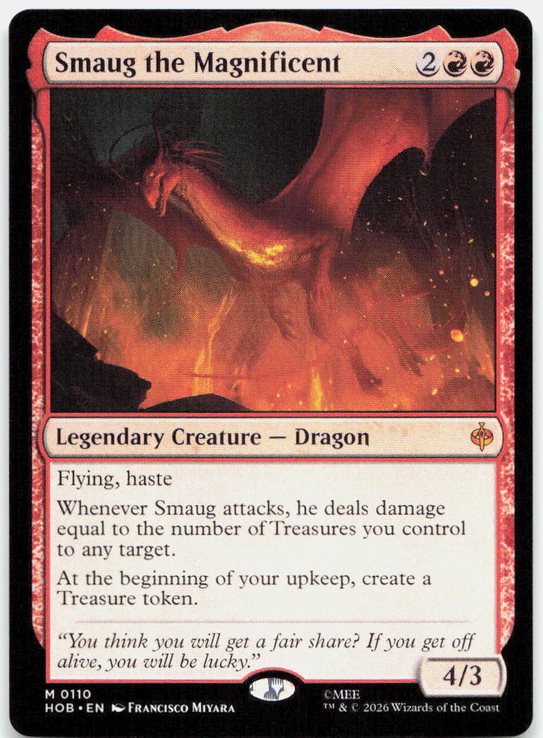 Smaug the Magnificent NM M The Hobbit 110