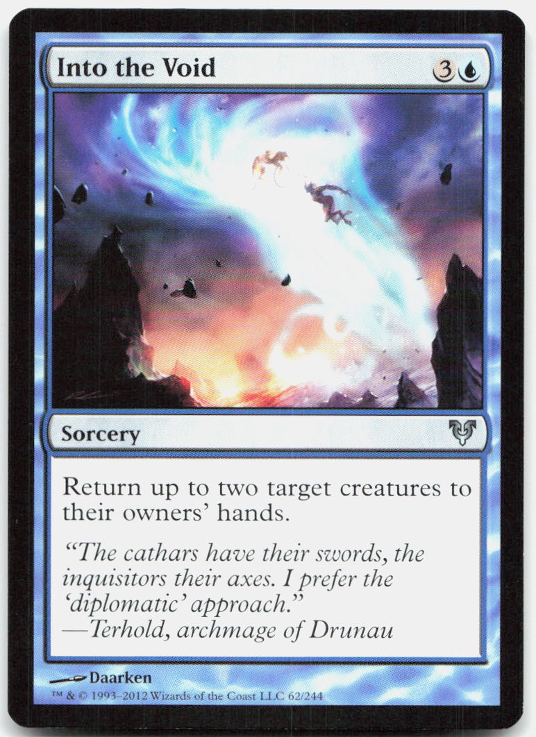 Into the Void NM U Avacyn Restored 62