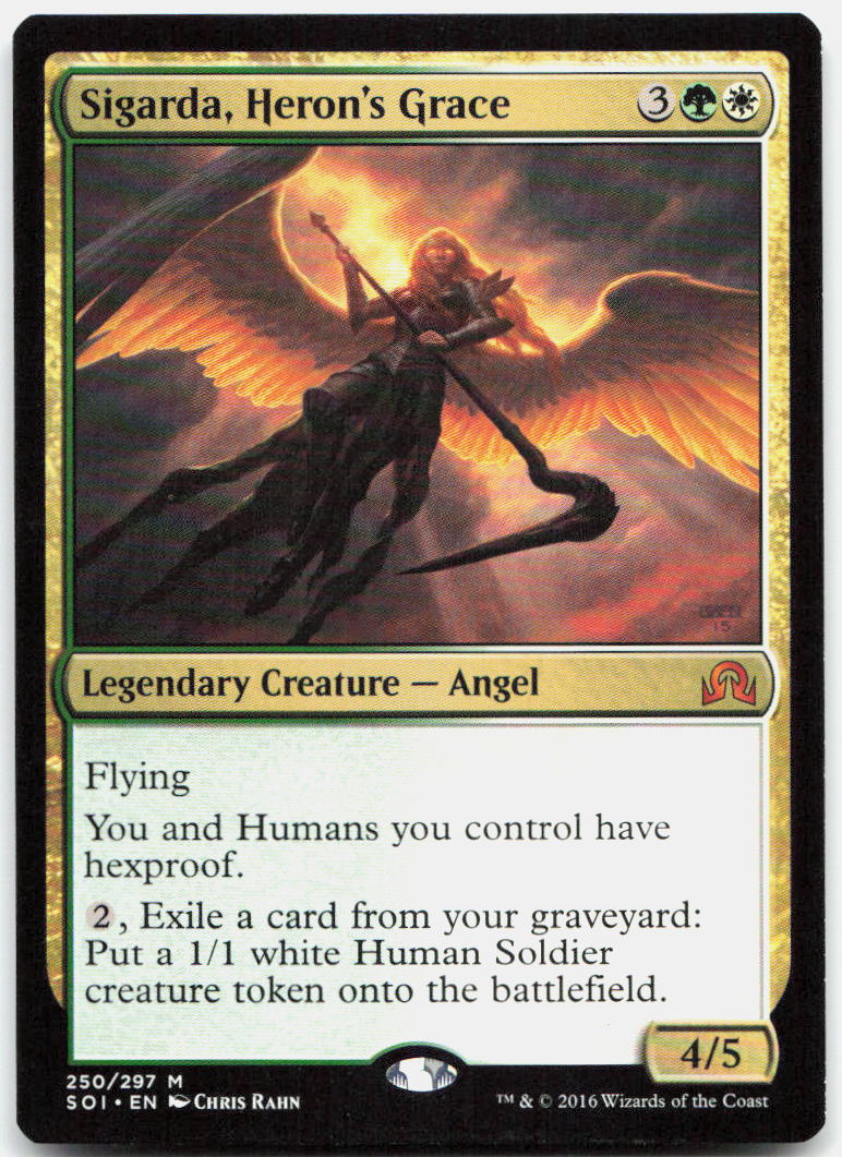 Sigarda, Heron's Grace NM M Shadows over Innistrad 250