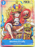 Monkey.D.Luffy (2nd Anniversary Stamped Promo) NM PR  P-043