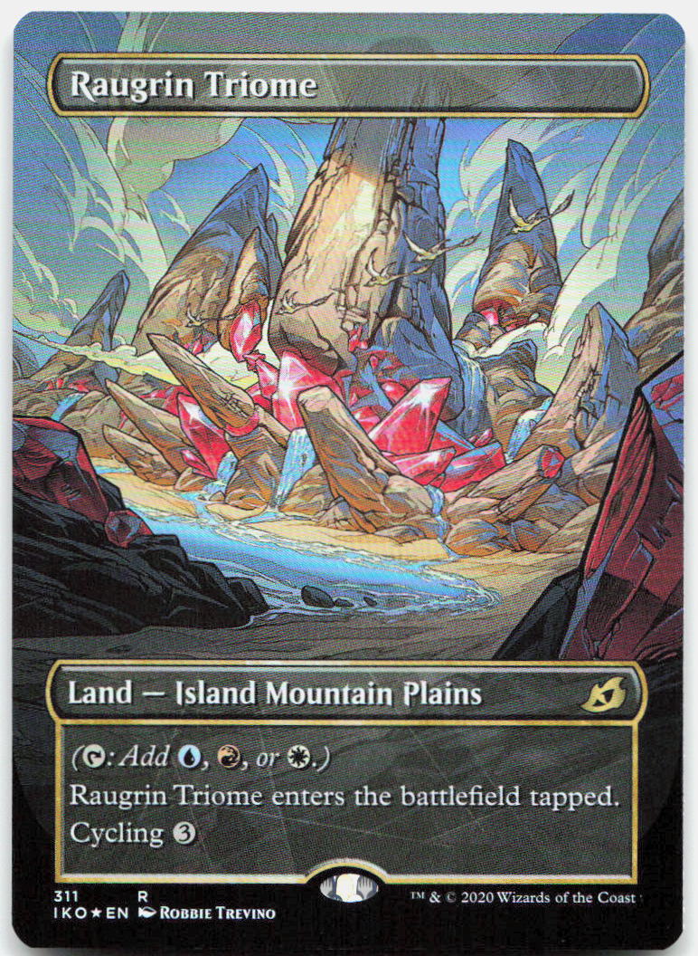 Raugrin Triome (Showcase) NM Foil R Ikoria: Lair of Behemoths 311
