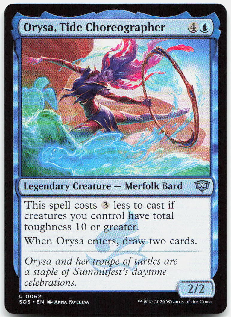 Orysa, Tide Choreographer NM U Secrets of Strixhaven 62