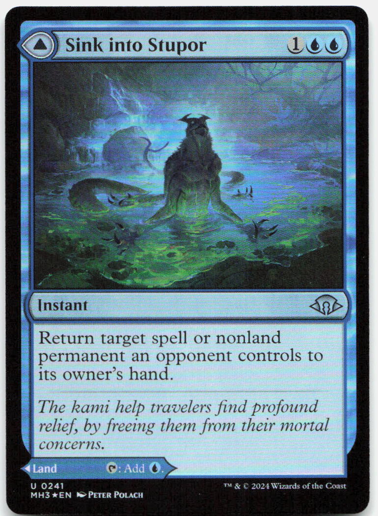 Sink into Stupor NM Foil U Modern Horizons 3 241