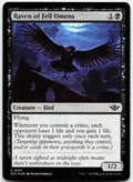 Raven of Fell Omens NM Foil C Outlaws of Thunder Junction 101