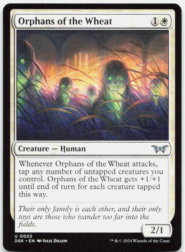Orphans of the Wheat NM U Duskmourn: House of Horror 22