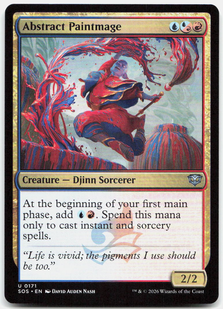 Abstract Paintmage NM U Secrets of Strixhaven 171