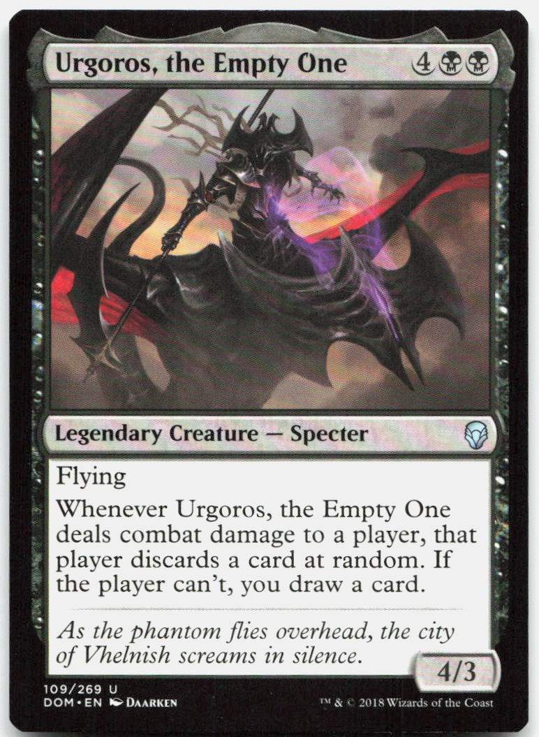 Urgoros, the Empty One NM U Dominaria 109