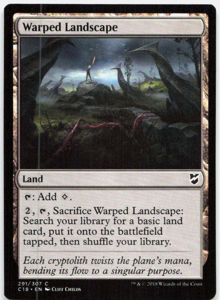 Warped Landscape NM C Commander 2018 291