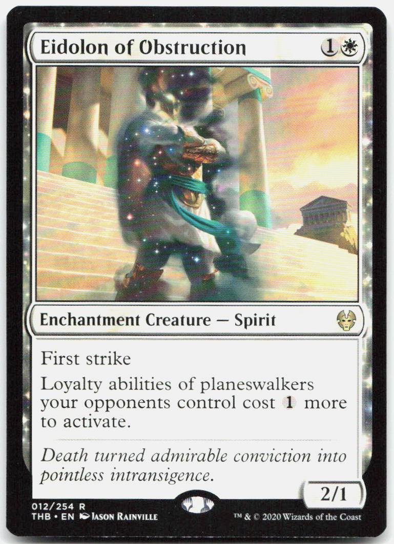 Eidolon of Obstruction NM R Theros Beyond Death 12