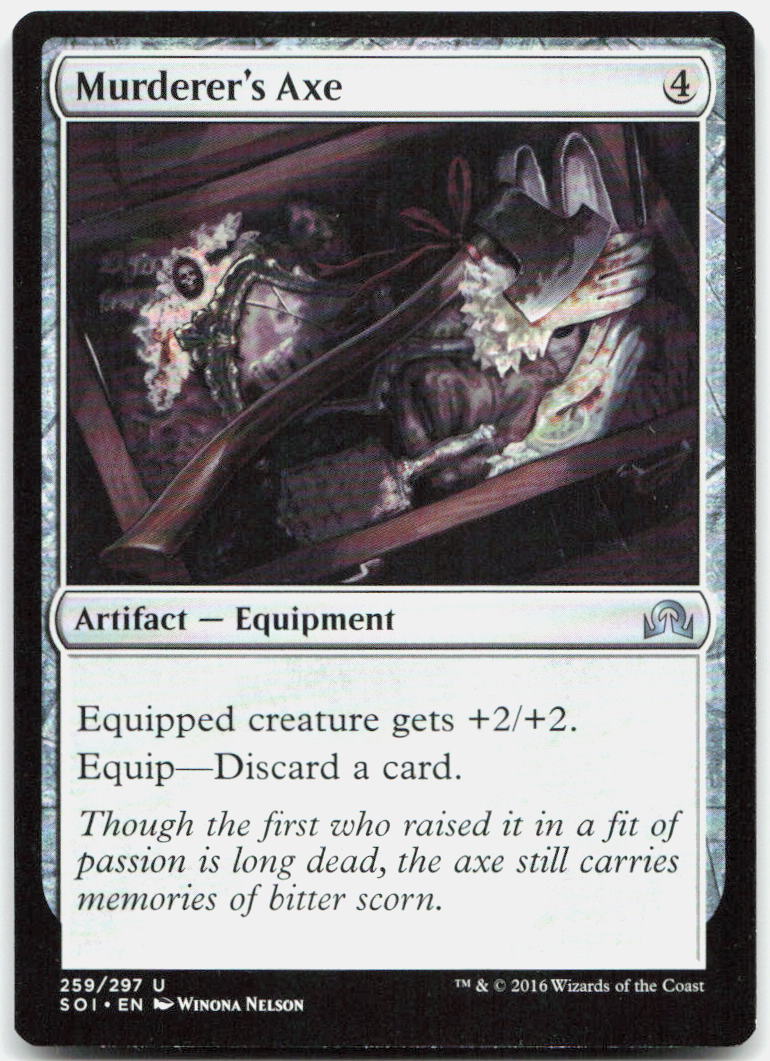 Murderer's Axe NM U Shadows over Innistrad 259